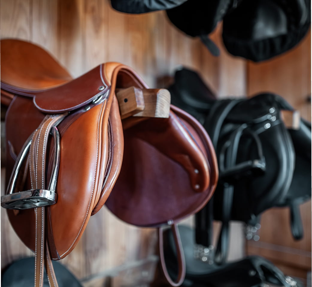 Images of some saddles